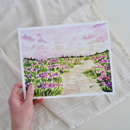 "Purple Path" Print