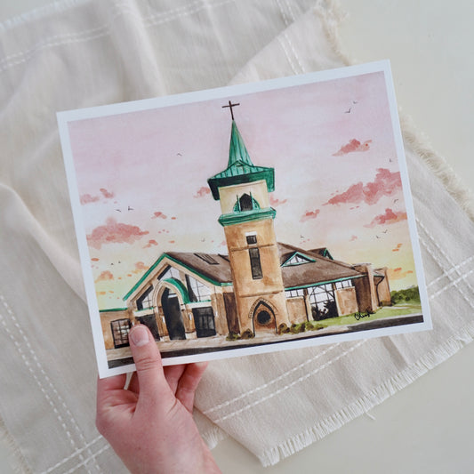 "Immaculate Conception Church" Print