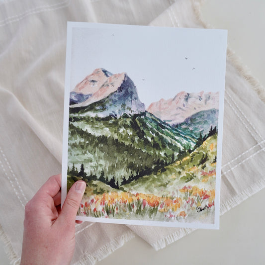 "Glacier National Park" Print