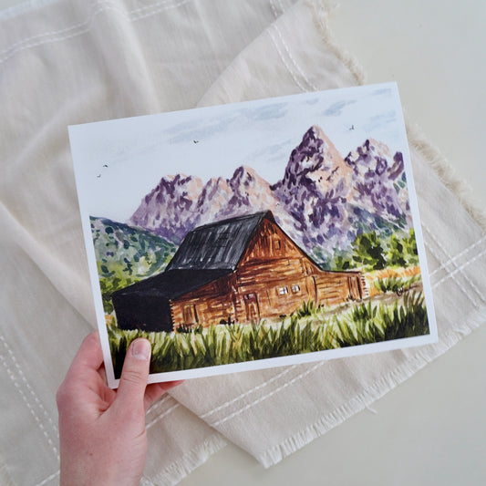 "Grand Tetons" Print