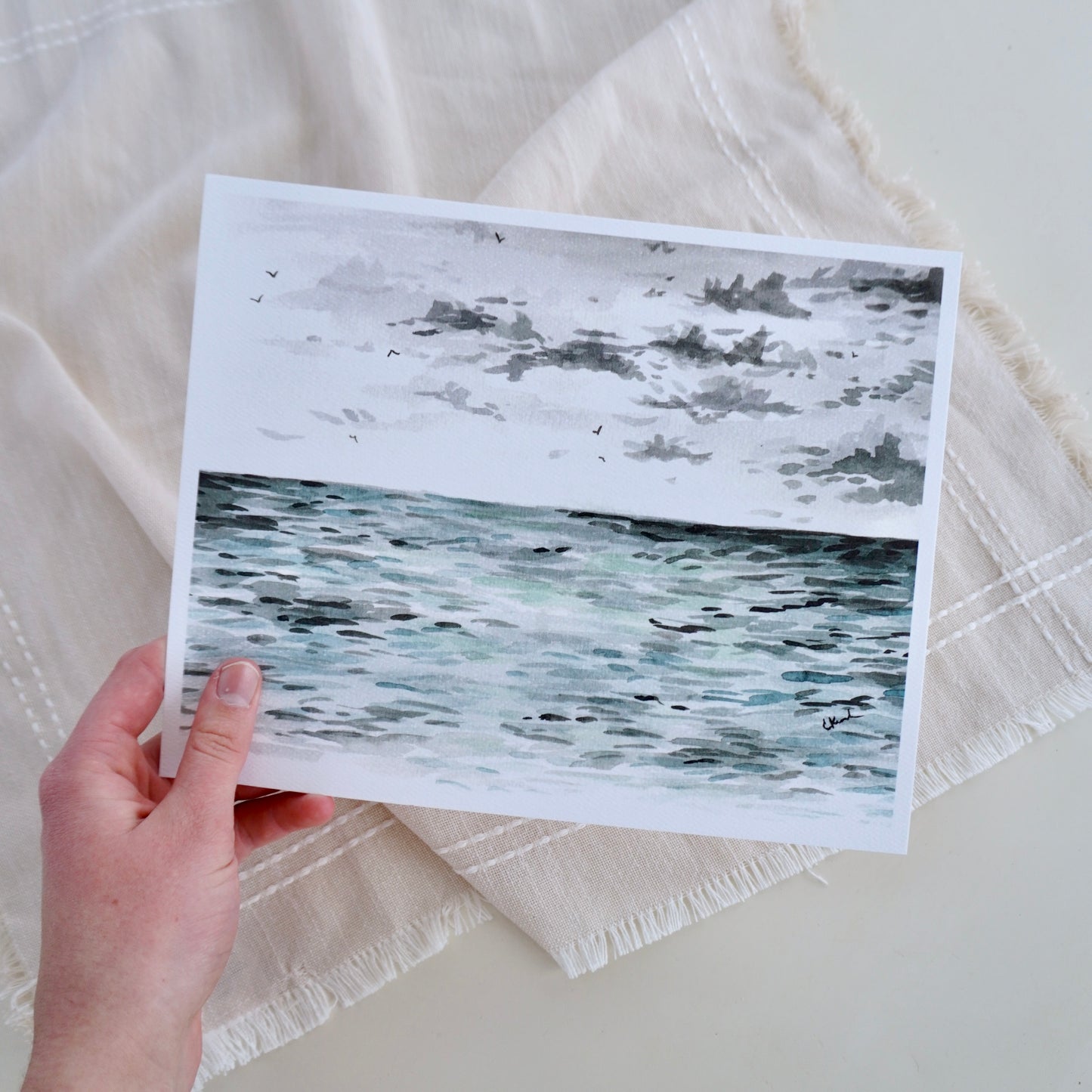 "Moody Waters" Print