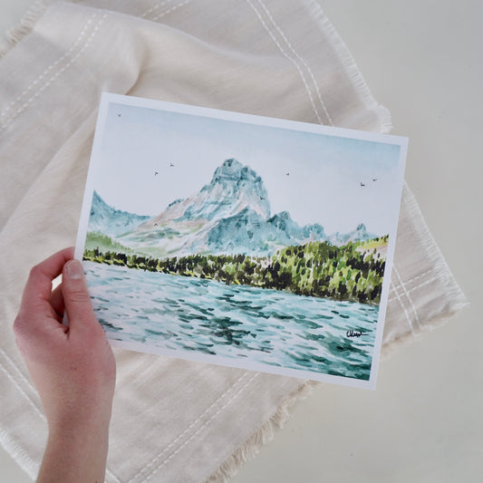 "Glacier Blue" Print