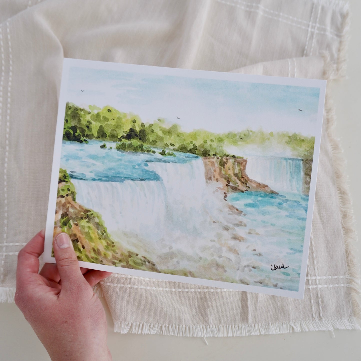 "Mighty Niagara" Print