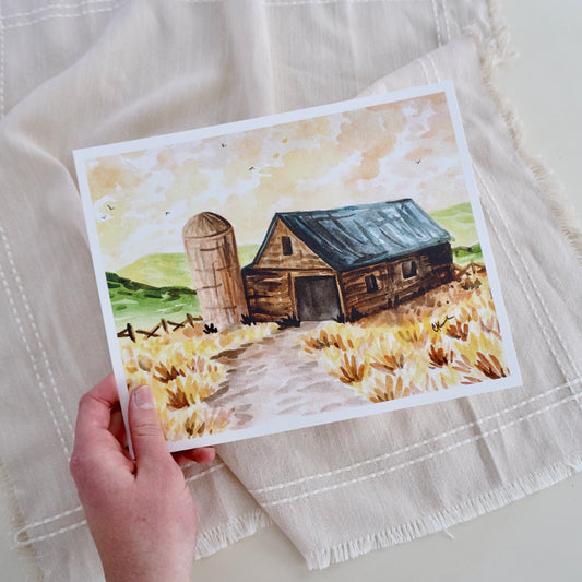 "Familiar Skies" Print