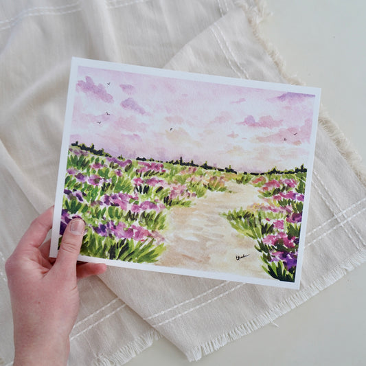 "Purple Path" Print