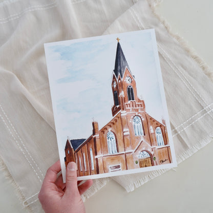 "Saints Peter and Paul Church" Print