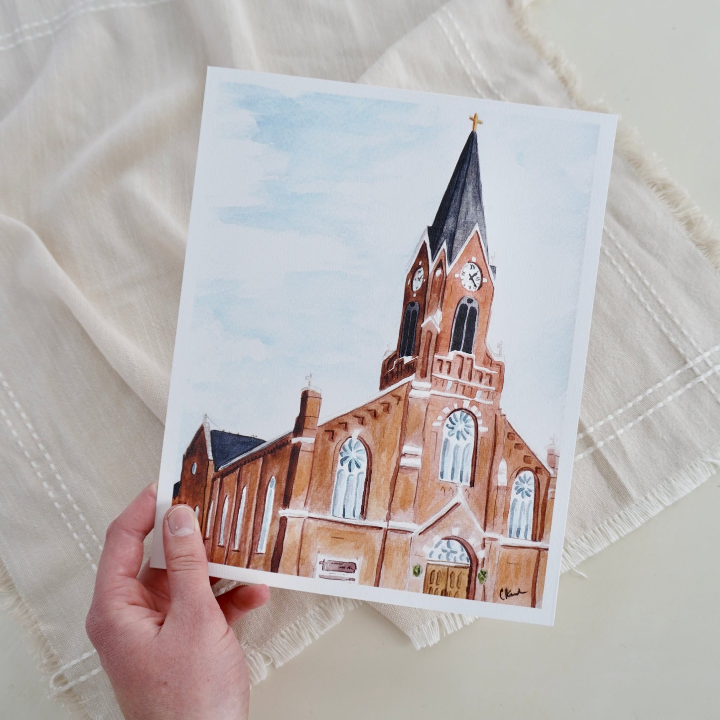 "Saints Peter and Paul Church" Print