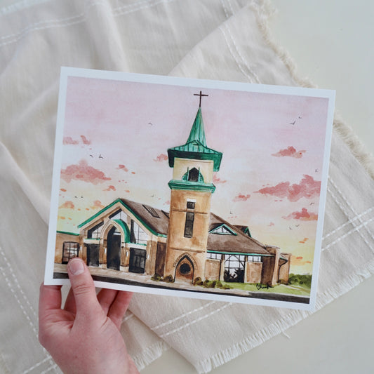 "Immaculate Conception Church" Print