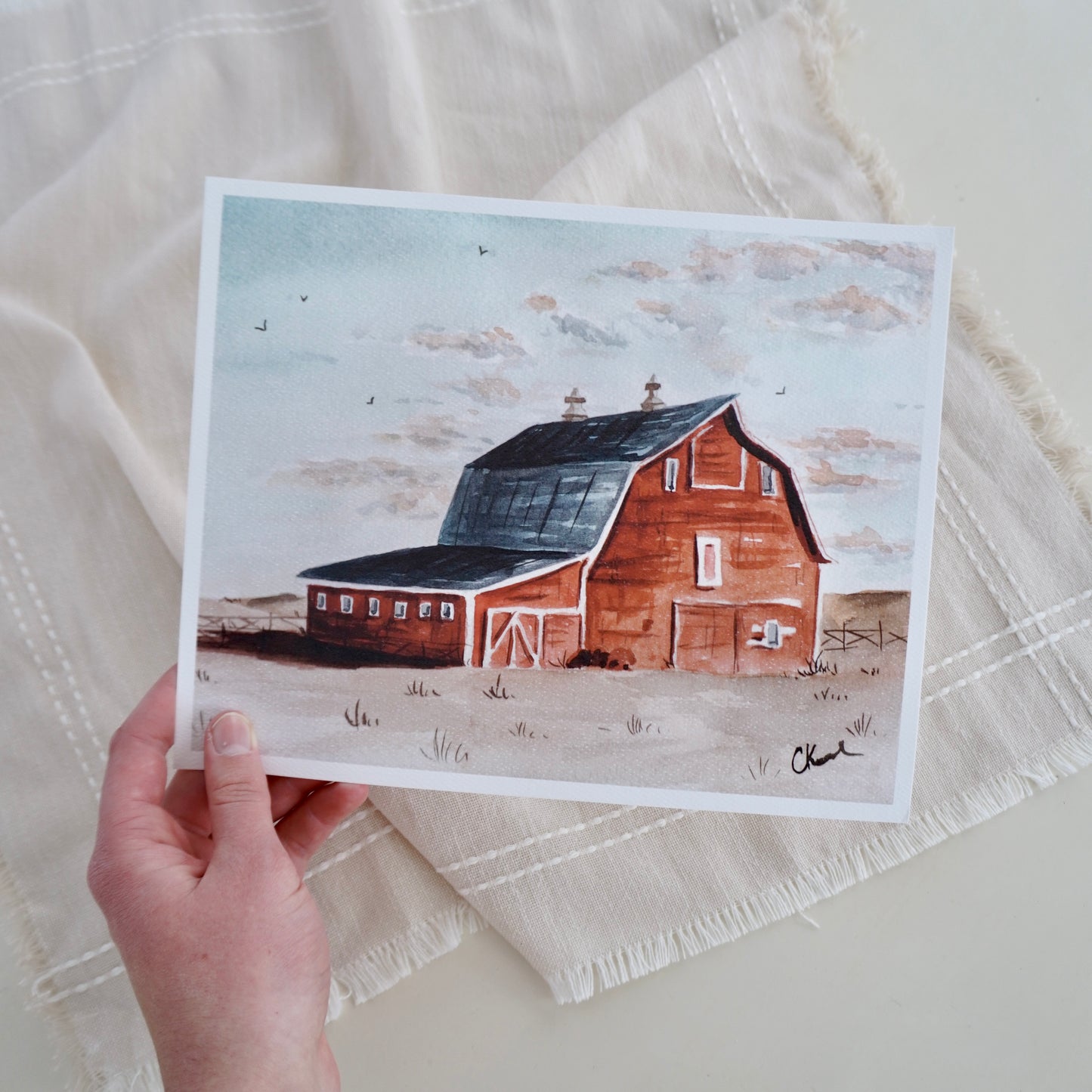 "Red Barn" Print