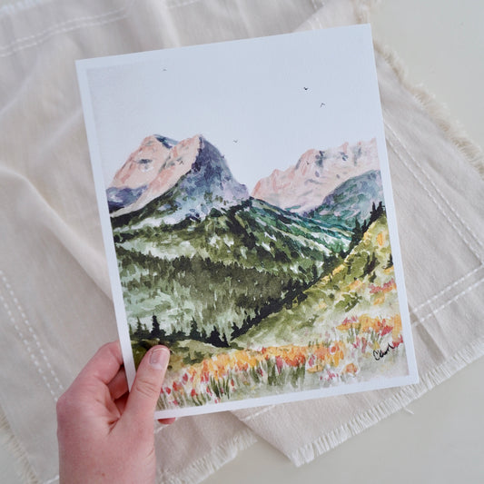 "Glacier National Park" Print