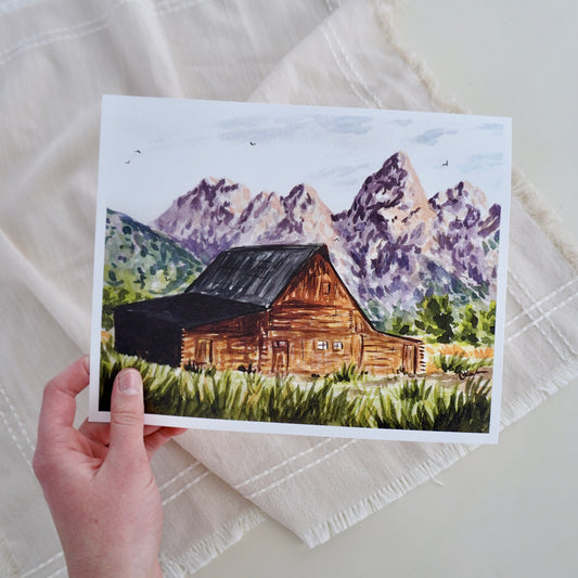 "Grand Tetons" Print
