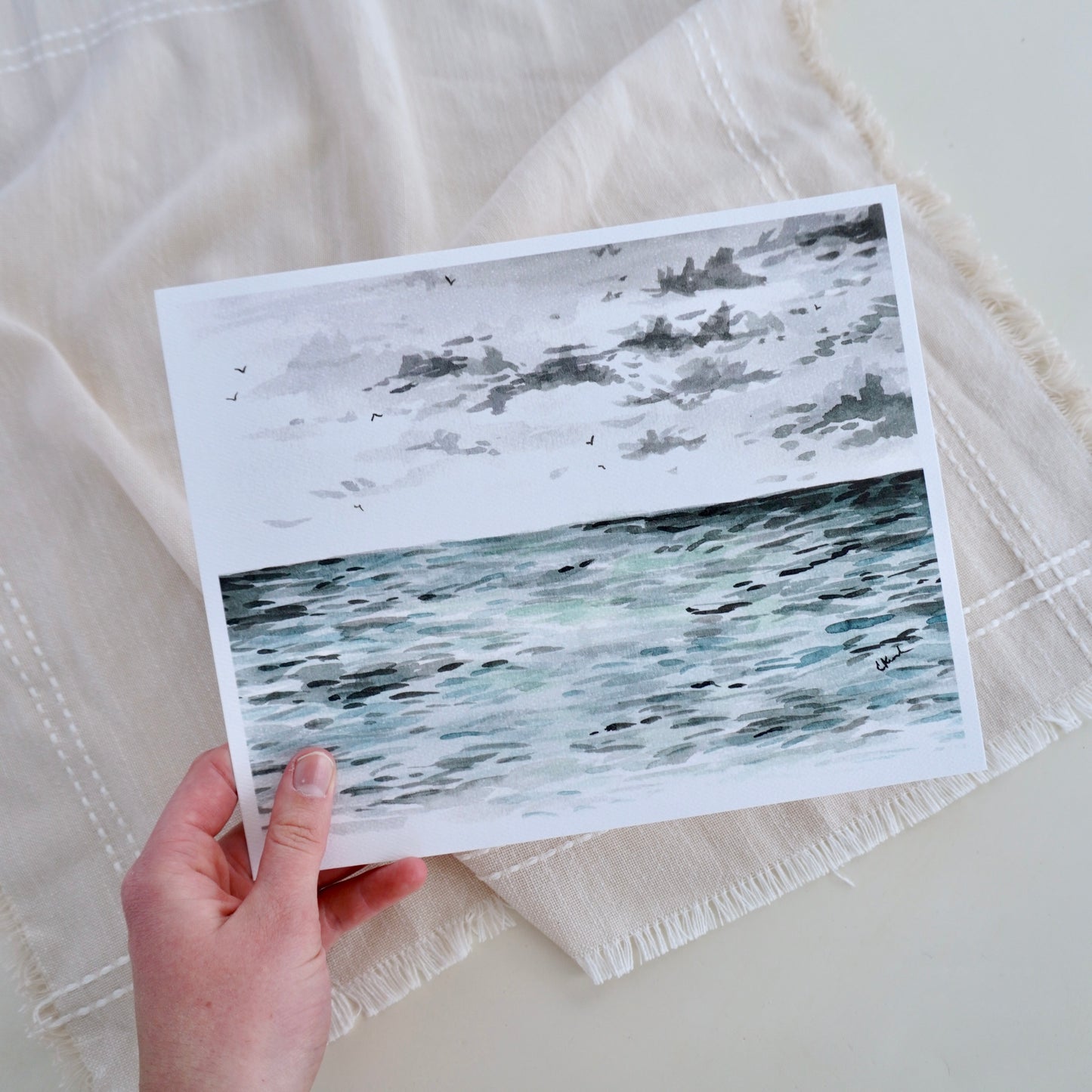 "Moody Waters" Print