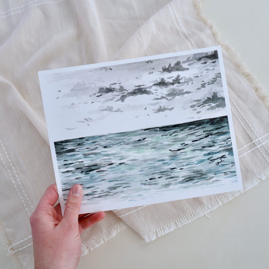 "Moody Waters" Print