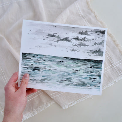 "Moody Waters" Print