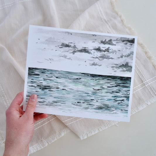 "Moody Waters" Print