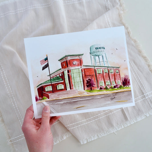 "Waterloo City Hall" Print