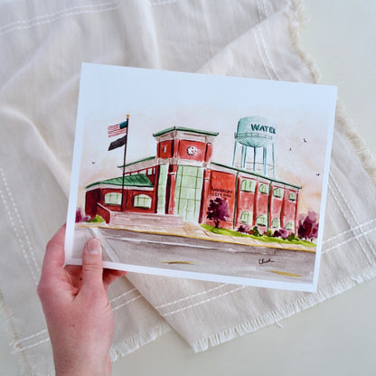 "Waterloo City Hall" Print