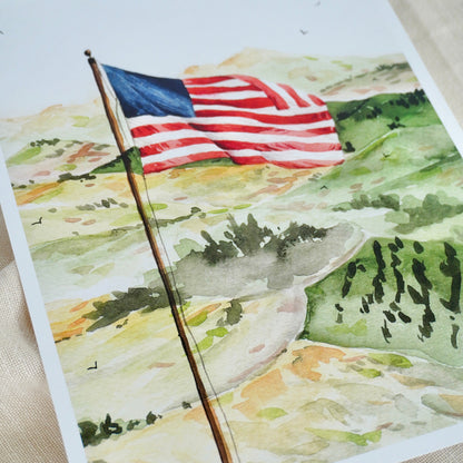 "Grand Old Flag" Print