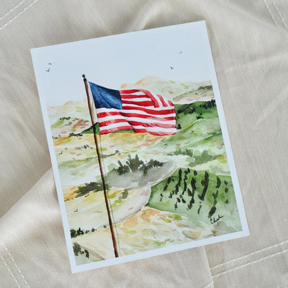 "Grand Old Flag" Print