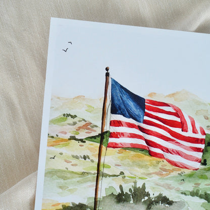 "Grand Old Flag" Print