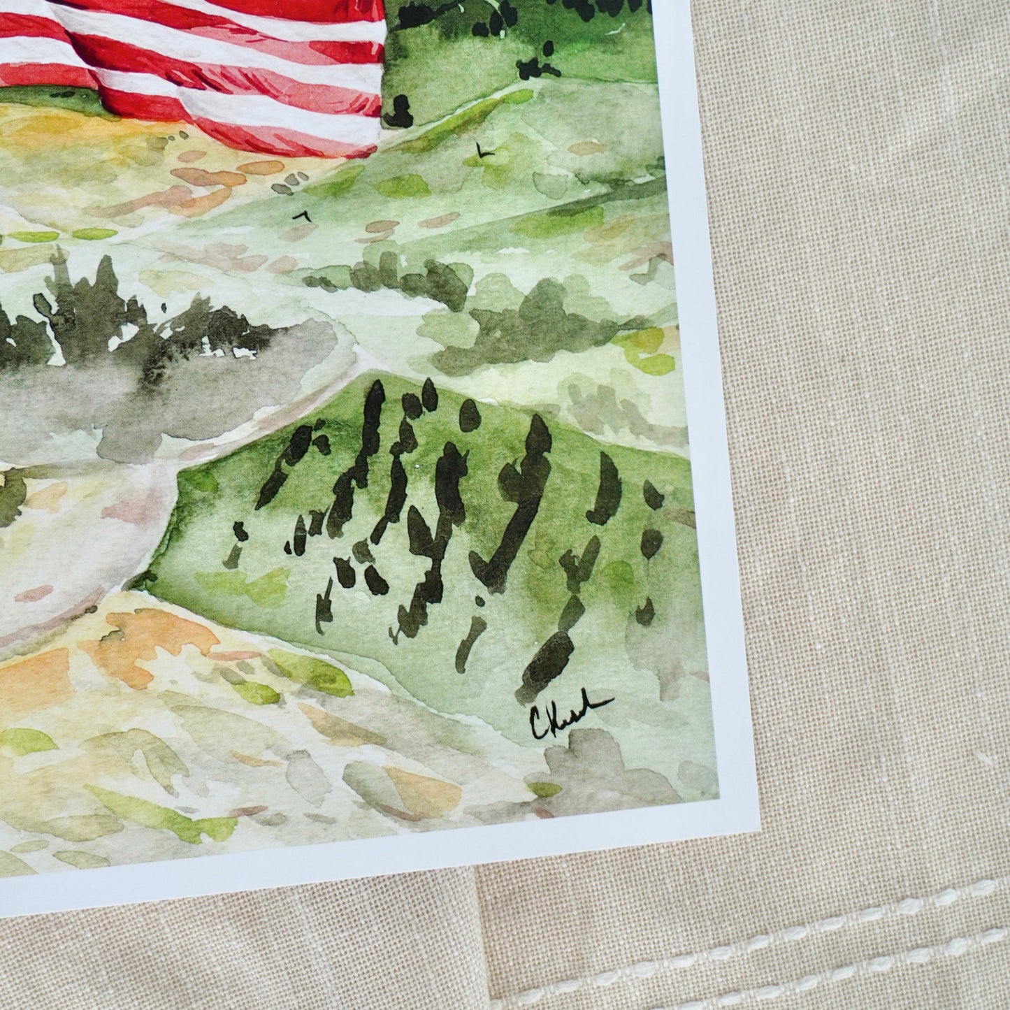"Grand Old Flag" Print